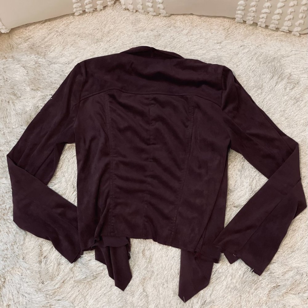 Kut from the Kloth suede material moto jacket M - Picture 3 of 4